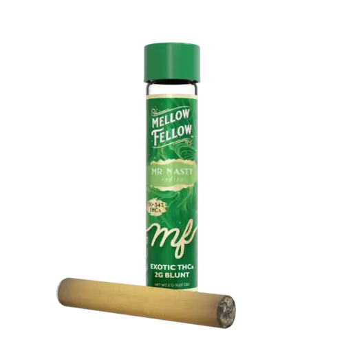Mellow Fellow Exotic Blunt 1pc Pre-Rolls 2g THCa - Mr. Nasty (Indica)