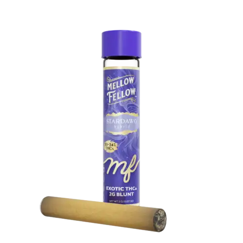 Mellow Fellow Exotic Blunt 1pc Pre-Rolls 2g THCa - Stardawg (Hybrid)