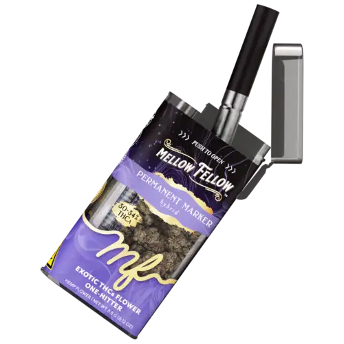 Mellow Fellow Exotic Flower + One Hitter 3.5g THCa - Permanent Marker (Hybrid)