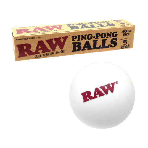 RAW Ping Pong Balls - 5 Pack