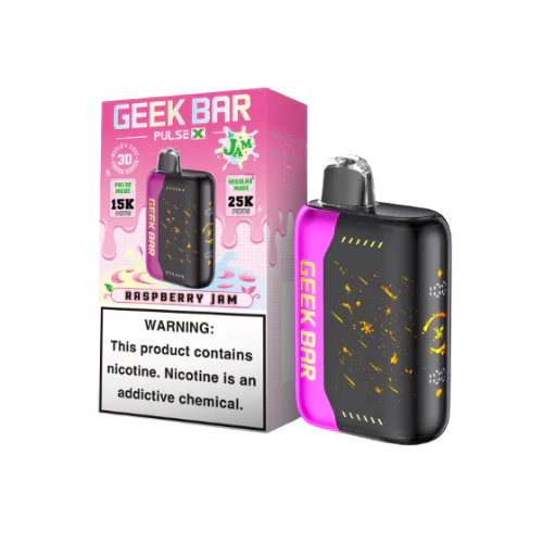 Geek Bar Pulse X 25K – Raspberry Jam