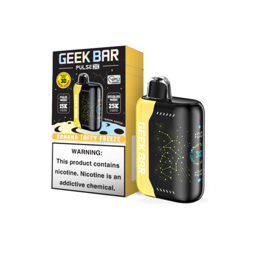 Geek Bar Pulse X 25K – Banana Taffy Freeze