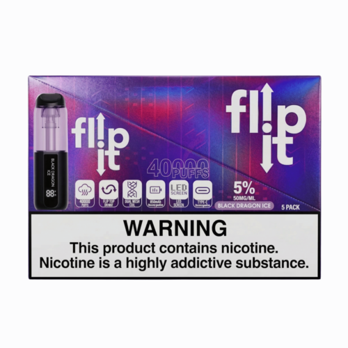 Flipit 40K - 50mg 20ml - Black Dragon ICE