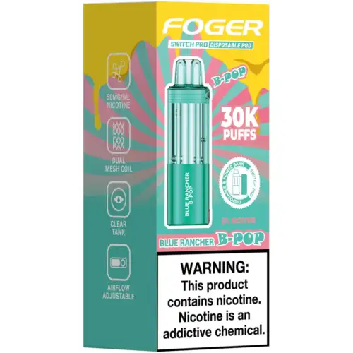 Foger Switch Pro 30K Pod – Blue Rancher B-Pop