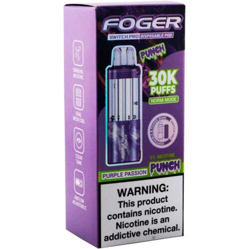 Foger Switch Pro 30K Pod – Purple Passion Punch