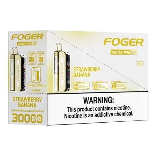 Foger Switch Pro 30K Kit – Strawberry Banana