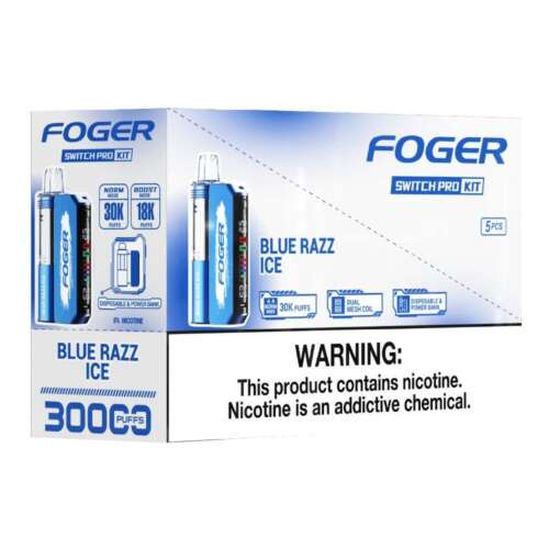 Foger Switch Pro 30K Kit – Blue Razz ICE