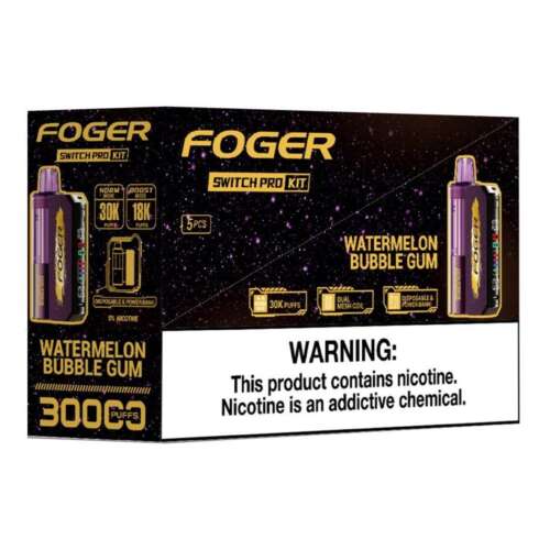 Foger Switch Pro 30K Kit – Watermelon Bubble Gum