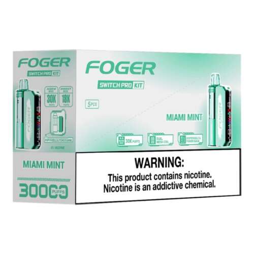 Foger Switch Pro 30K Kit – Miami Mint