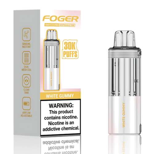 Foger Switch Pro 30K Pod – White Gummy