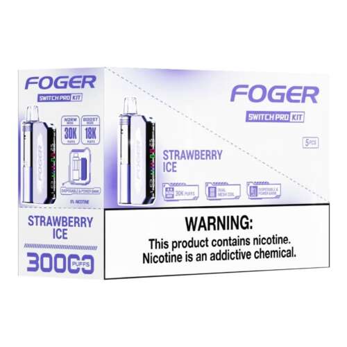 Foger Switch Pro 30K Kit – Strawberry ICE