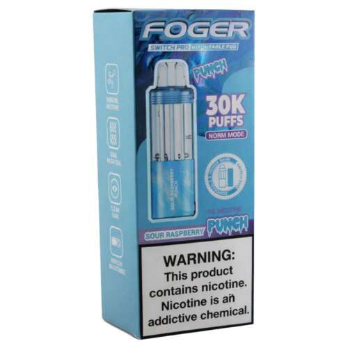 Foger Switch Pro 30K Pod – Sour Raspberry Punch