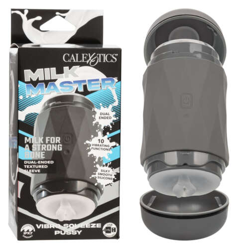 CalExotics Milk Master® Vibro Squeeze Pussy