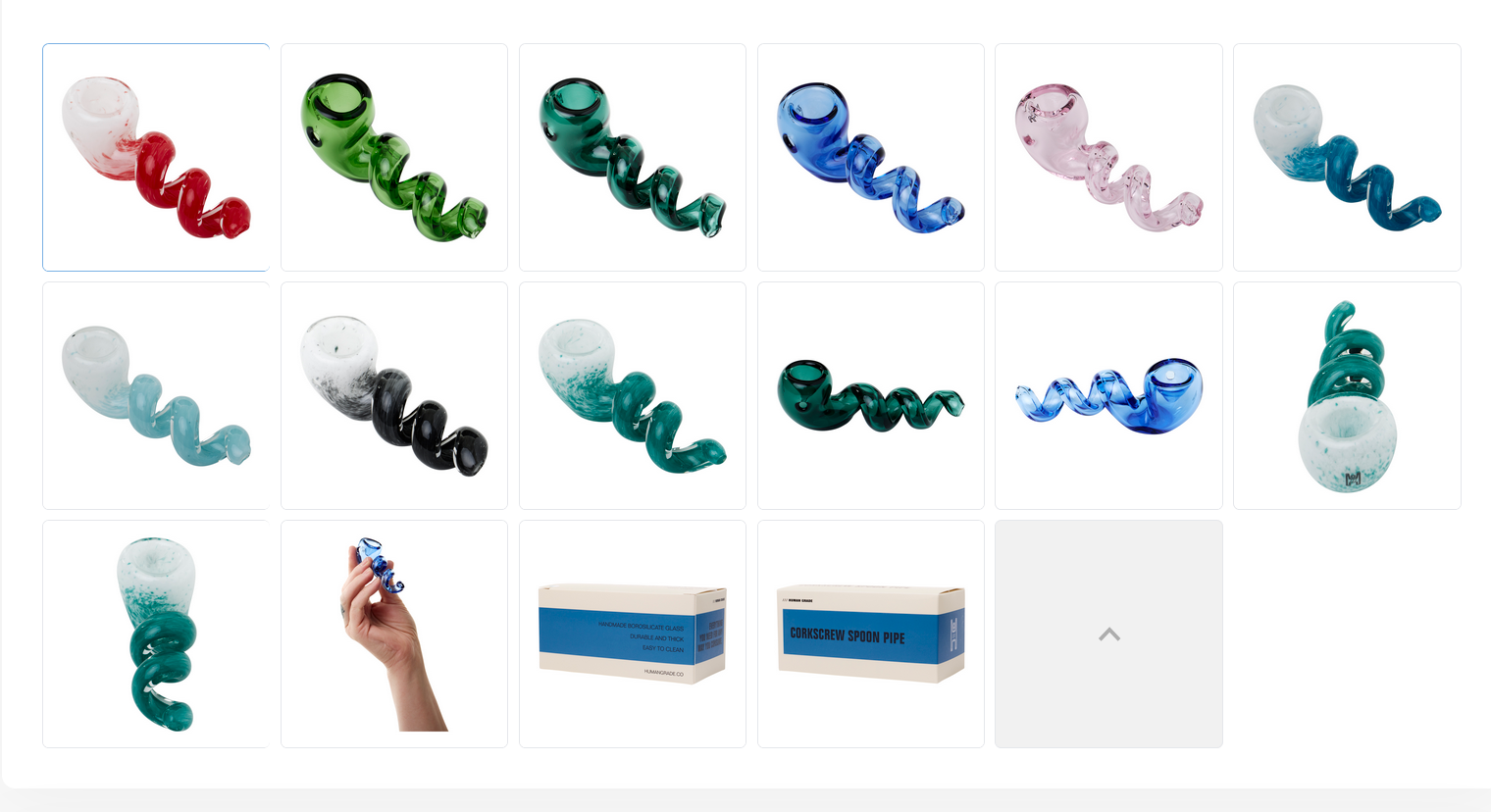 The Human Grade Corkscrew Hand Pipe