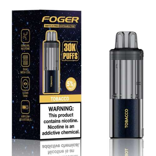Foger Switch Pro 30K Pod – Tobacco