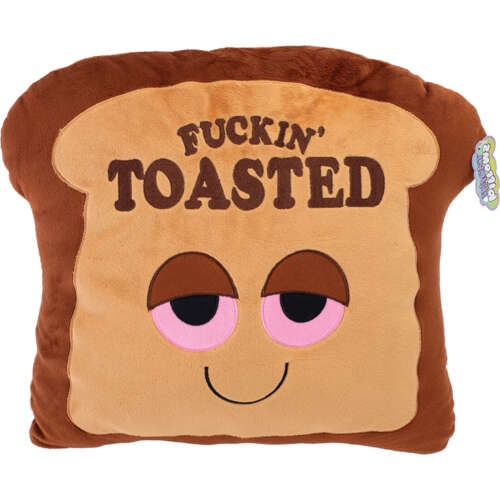Large Toasted Plush Pillow