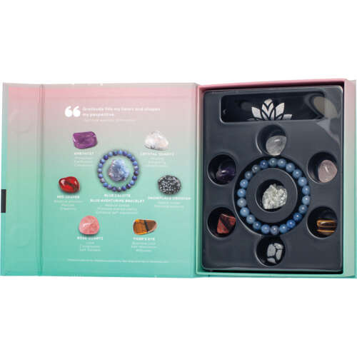 Spiritual Wellness Kit - Gemstone Bracelet & 6 Gemstones