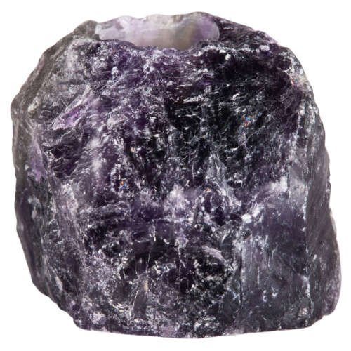GEMSTONE SPIRIT LIGHT CANDLE HOLDER - AMYTHEST