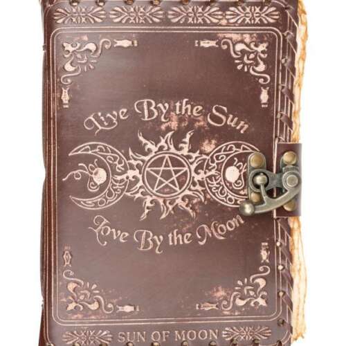 LIVE BY THE SUN LEATHER JOURNAL