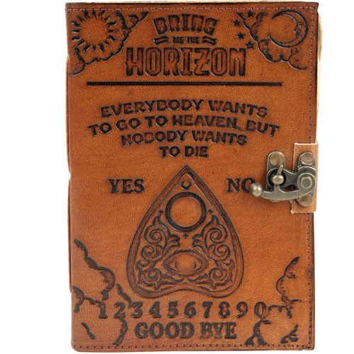 BRING ME THE HORIZON LEATHER JOURNAL