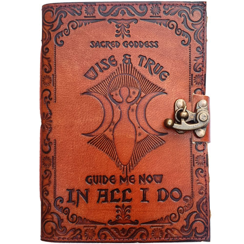 GOD & GODDESS, WISE & TRUE LEATHER JOURNAL