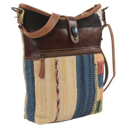 CROSSBODY WITH FUR LEATHER AND RUG