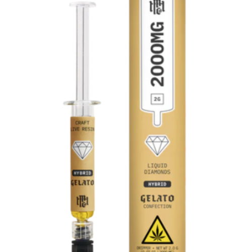 Modern Herb Co. THCa Dripper Live Resin Liquid Diamonds: Gelato (Hybrid) 2g