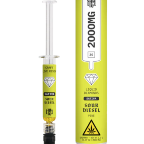 Modern Herb Co. THCa Dripper Live Resin Liquid Diamonds: Sour Diesel (Sativa) 2g
