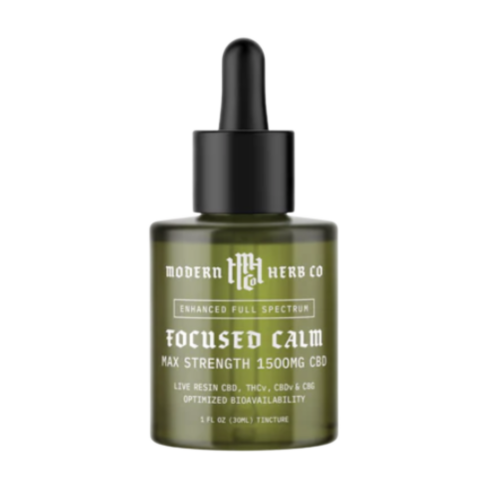 Modern Herb Co. Live Resin CBD Tincture: 1500mg (Sativa)