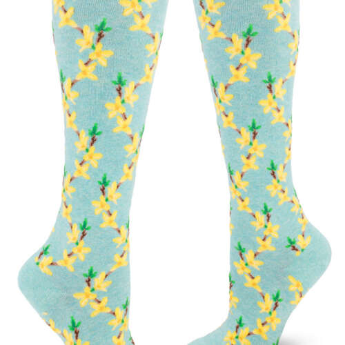 ModSocks - Forsythia Knee-High Socks – Heather Verdigris