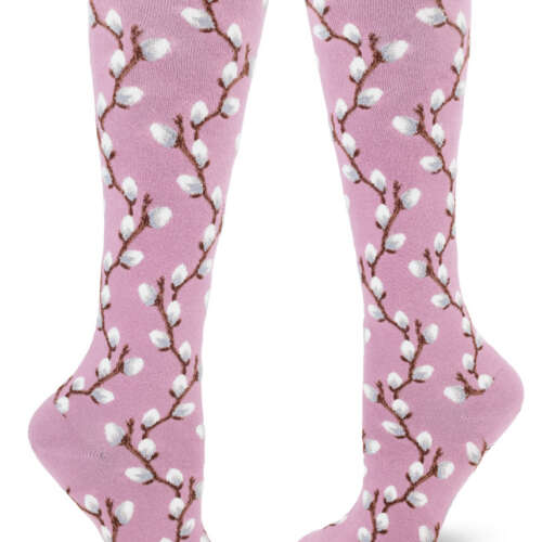 ModSocks - Pussy Willow Knee-High Socks – Mauve