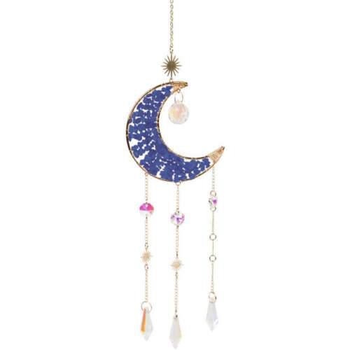 LAPIS CRESCENT MOON SUNCATCHER