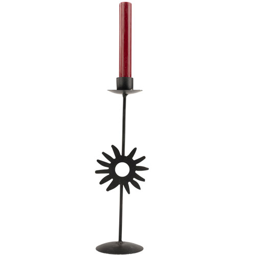 IRON SUN SPIRIT LIGHT CANDLE HOLDER