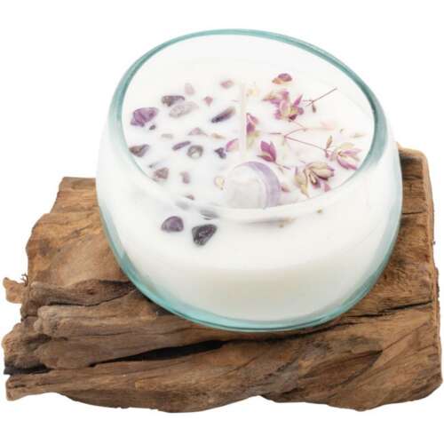 DRIFTWOOD AND MOLTEN GLASS CANDLES