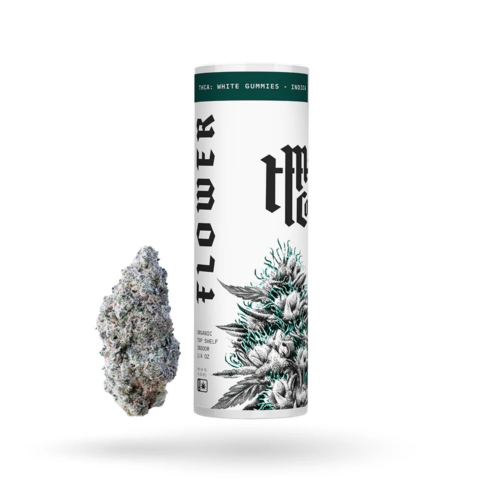 Modern Herb Co Live THCa Indoor Flower (Indica-dominant hybrid) Knockout White Gummies 7G
