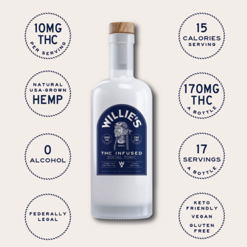 Willie's Remedy+ 10mg High Dose 750ml Bottle