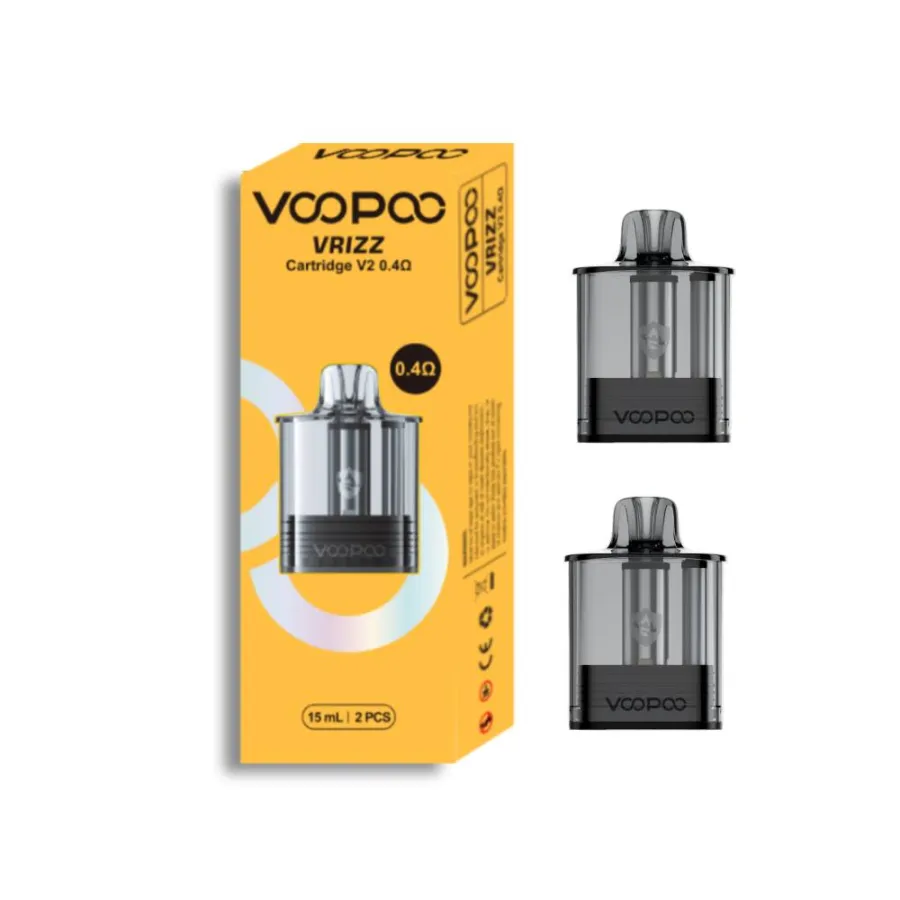 VooPoo VRIZZ Cartridge V2 0.4 Ω - Black