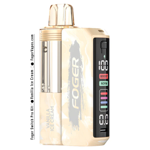 Foger Switch Pro Kit - 30K Puffs - Vanilla Ice Cream