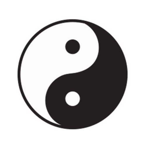 YIN YANG EMBROIDERED PATCH