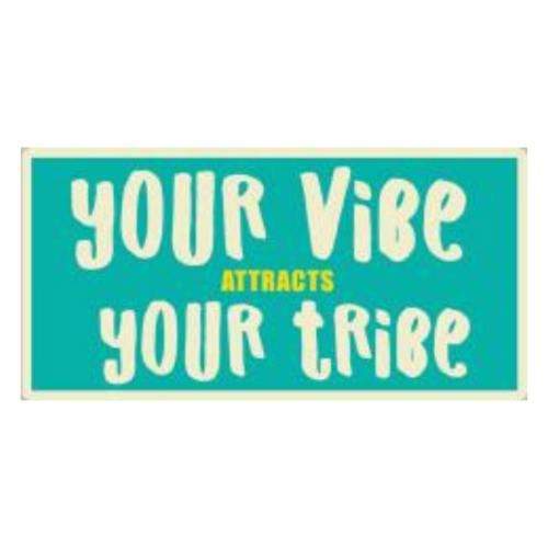 YOUR VIBE EMBROIDERED PATCH