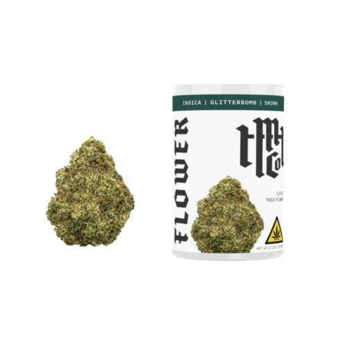 Modern Herb Co THCa Flower: Glitterbomb (Indica), 1/8oz