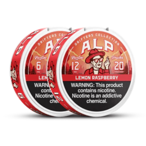 ALP - Drifters Collection - Nicotine Pouches - Lemon Raspberry 12MG
