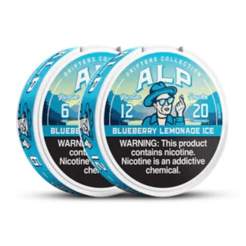 ALP - Drifters Collection - Nicotine Pouches - Blueberry Lemonade Ice 12mg