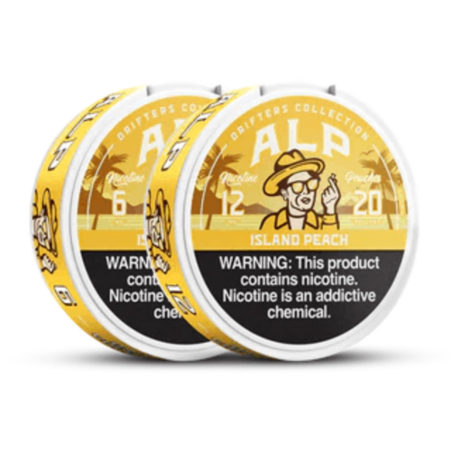 ALP - Drifters Collection - Nicotine Pouches - Island Peach 12 MG