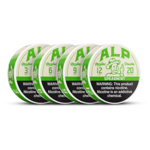ALP - Nicotine Pouches - Spearmint - 12 MG