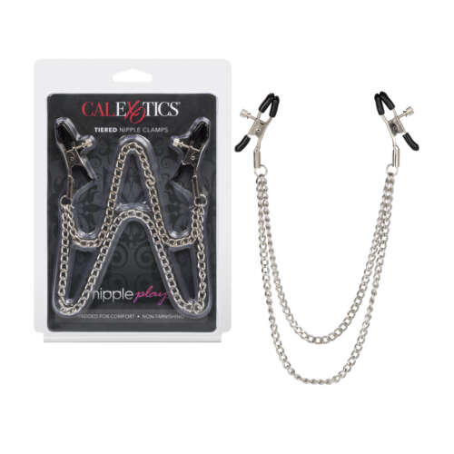 CalExotics Nipple Play® Tiered Nipple Clamps