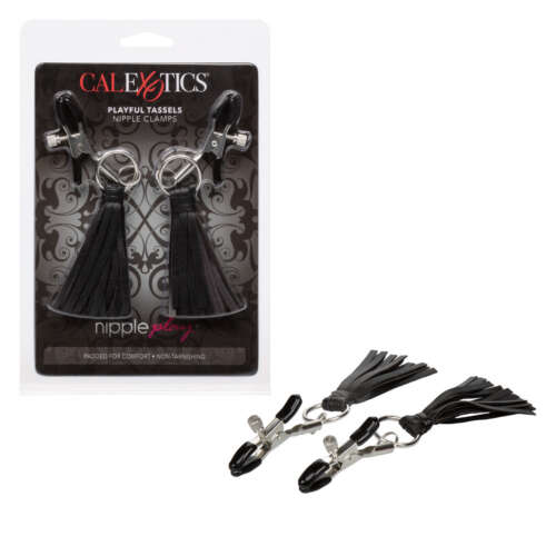 CalExotics Nipple Play® Playful Tassels Nipple Clamps