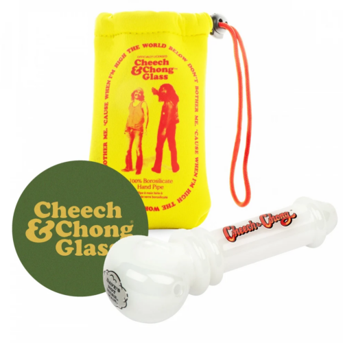 Cheech & Chong® Glass  4.75" I. Zimmerman Hand Pipe