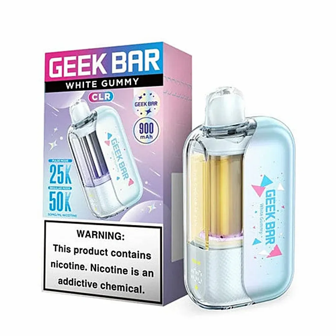 Geek Bar CLR – White Gummy