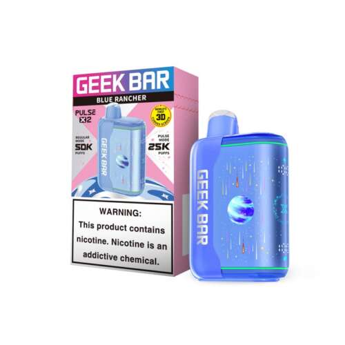Geek Bar Pulse X2 50k- Blue Rancher